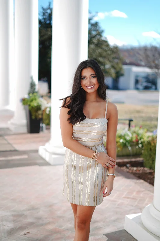 A Golden Light Dress Tunics Solid Classic