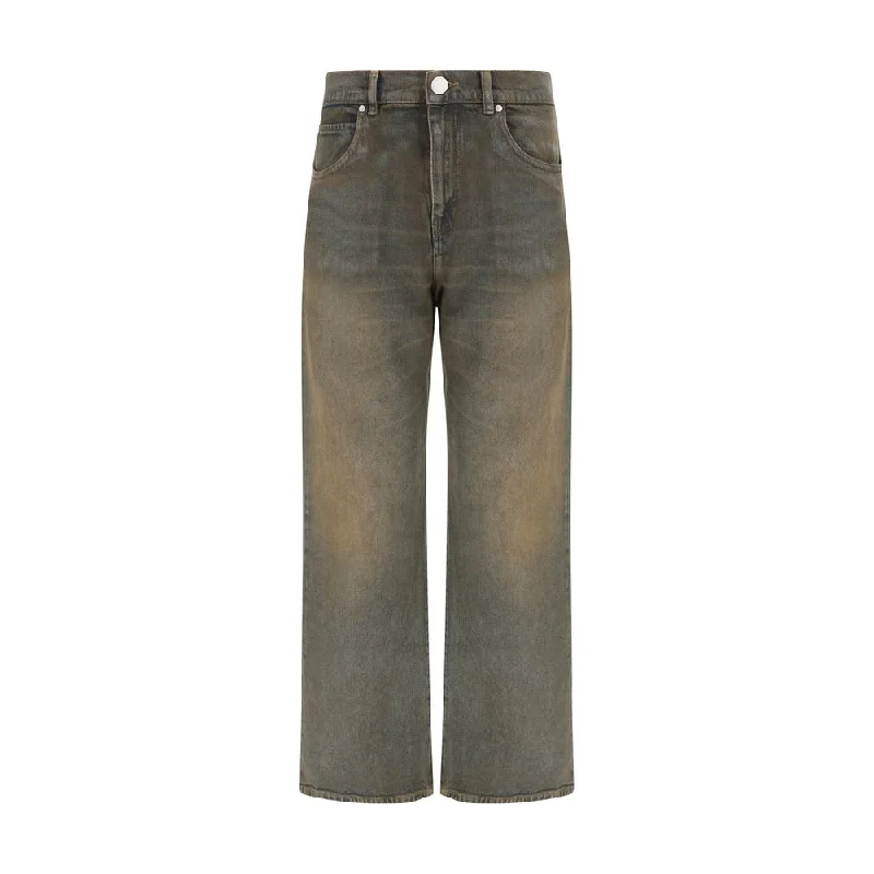 PINKO Denim Pants Chic Slim Fit Pants