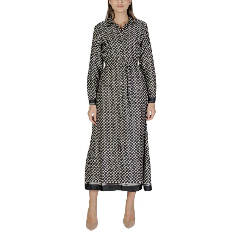 Only Black Recycled Polyester Dress Tunics Winter warm