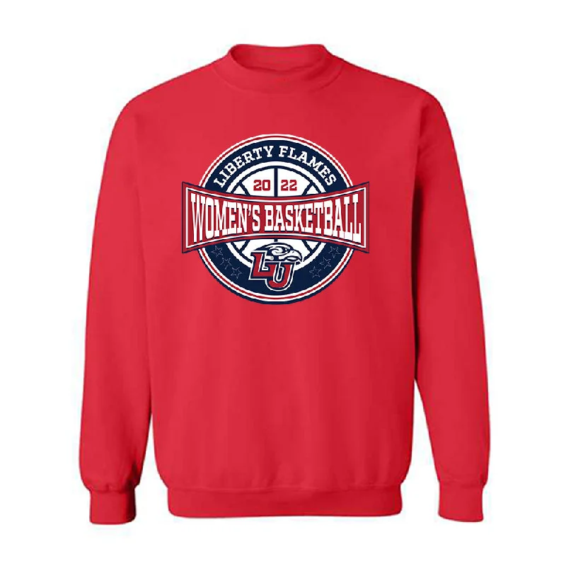 Liberty - NCAA Women's Basketball : Emma Hess - Crewneck Sweatshirt Sports Shersey Hoodie with Logo Branding Identity Liberty - NCAA Women's Basketball : Emma Hess - Crewneck Sweatshirt Sports Shersey Hoodie with Logo Branding Identity