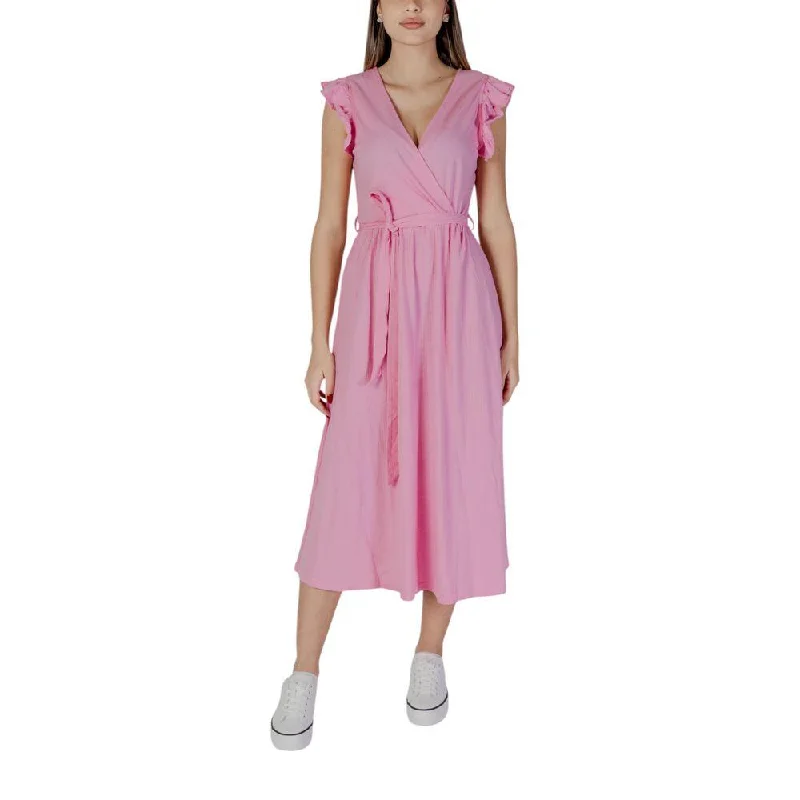 B.Young Multicolor Cotton Dress Tunics Luxurious high-end
