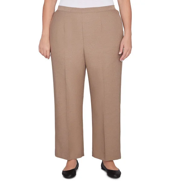 Emerald Isle Proportioned Medium Length Pants Elegant Silk Pants