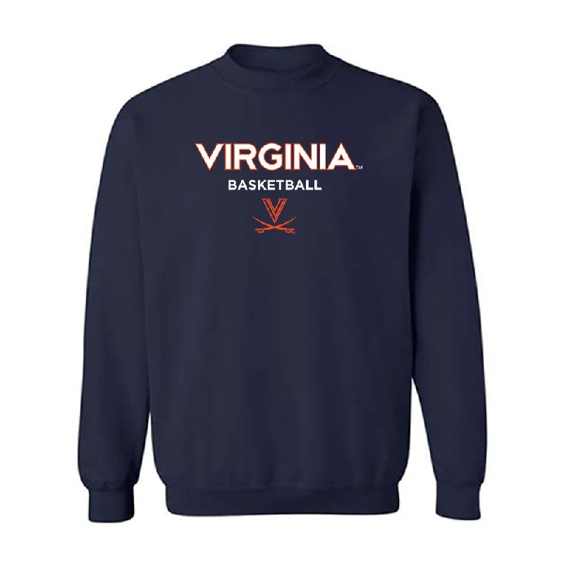 Virginia - NCAA Women's Basketball : Kymora Johnson - Crewneck Sweatshirt Classic Shersey Hoodie with Bell Sleeves Flared Feminine Virginia - NCAA Women's Basketball : Kymora Johnson - Crewneck Sweatshirt Classic Shersey Hoodie with Bell Sleeves Flared Feminine