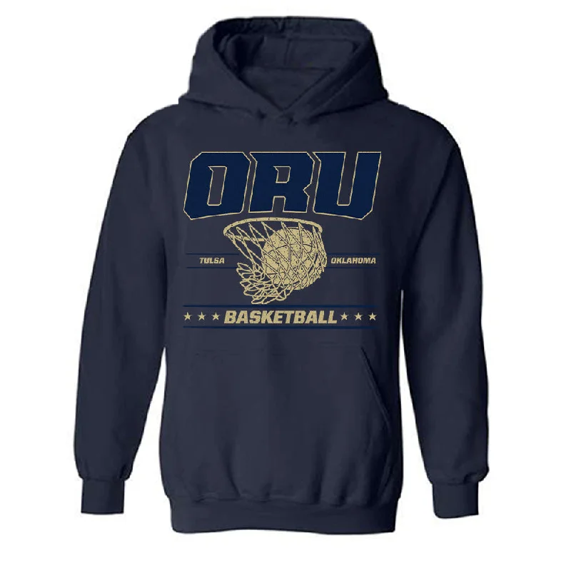 Oral Roberts - NCAA Women's Basketball : Annyka Hellendrung - Hooded Sweatshirt Sports Shersey Hoodie with Distressed Vintage Worn Oral Roberts - NCAA Women's Basketball : Annyka Hellendrung - Hooded Sweatshirt Sports Shersey Hoodie with Distressed Vintage Worn