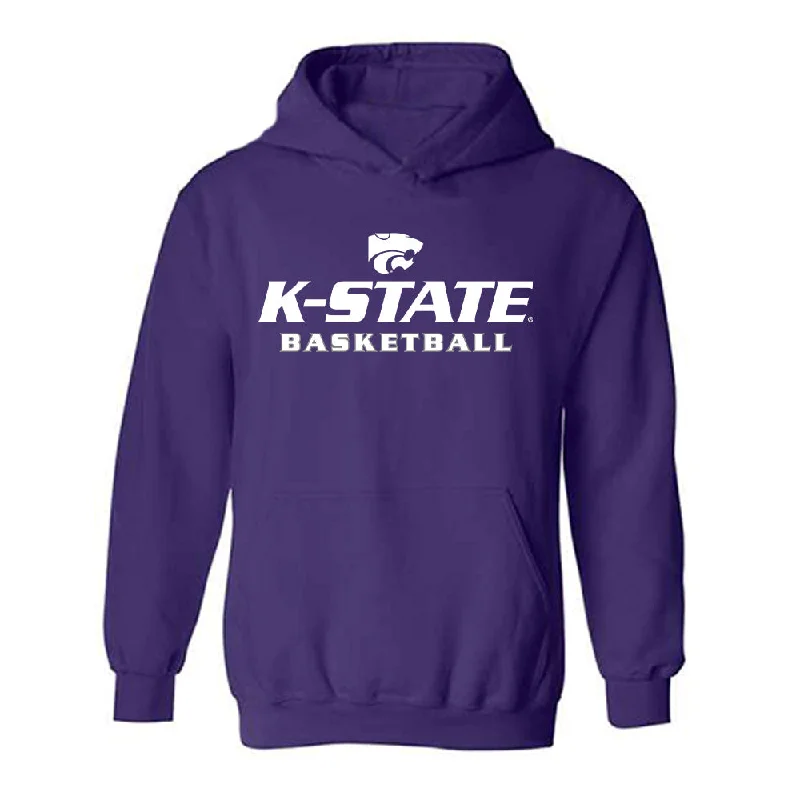 Kansas State - NCAA Women's Basketball : Zyanna Walker - Hooded Sweatshirt Classic Shersey Hoodie with Hidden Zipper Minimalist Clean Kansas State - NCAA Women's Basketball : Zyanna Walker - Hooded Sweatshirt Classic Shersey Hoodie with Hidden Zipper Minimalist Clean