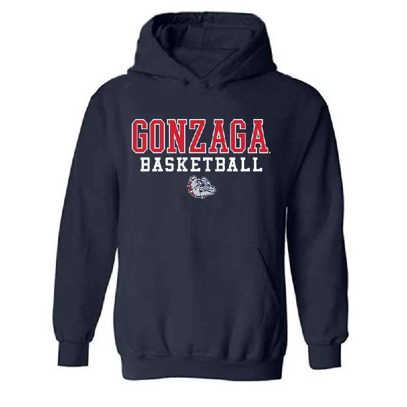 Gonzaga - NCAA Women's Basketball : Ella Hopkins - Hooded Sweatshirt Classic Shersey Hoodie with Double Zipper Versatile Adjustable Gonzaga - NCAA Women's Basketball : Ella Hopkins - Hooded Sweatshirt Classic Shersey Hoodie with Double Zipper Versatile Adjustable