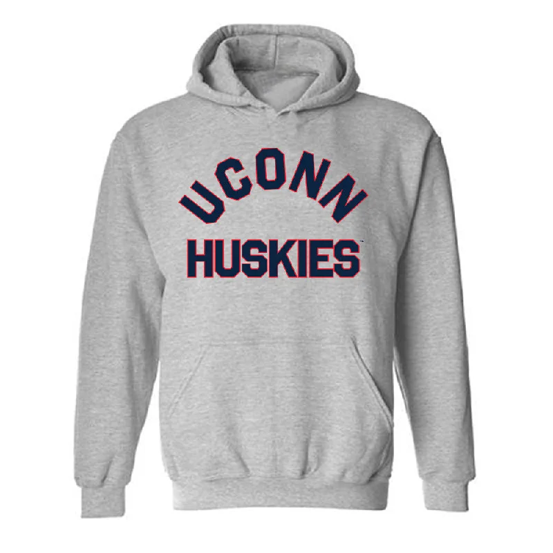 UConn - NCAA Women's Basketball : Ice Brady - Hooded Sweatshirt Classic Shersey Hoodie with Crew Neck Simple Timeless UConn - NCAA Women's Basketball : Ice Brady - Hooded Sweatshirt Classic Shersey Hoodie with Crew Neck Simple Timeless