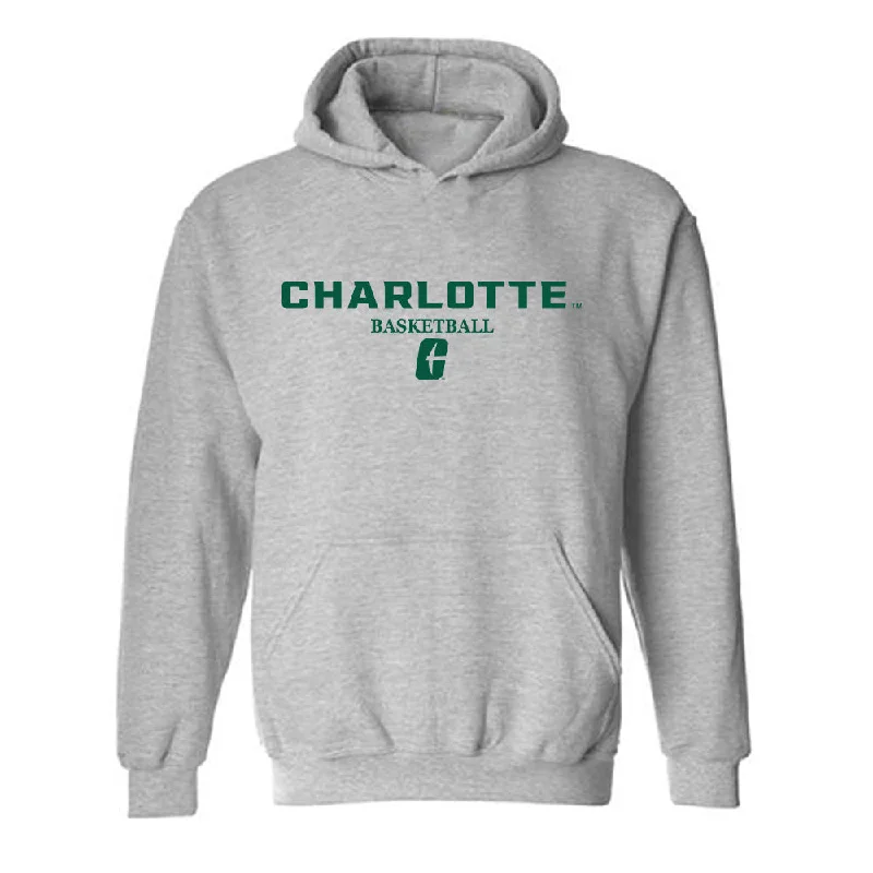 UNC Charlotte - NCAA Women's Basketball : Aylesha Wade - Hooded Sweatshirt Classic Shersey Hoodie with Snap Buttons Easy Quick UNC Charlotte - NCAA Women's Basketball : Aylesha Wade - Hooded Sweatshirt Classic Shersey Hoodie with Snap Buttons Easy Quick