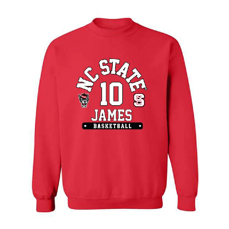 NC State - NCAA Women's Basketball : Aziaha James - Crewneck Sweatshirt Fashion Shersey Oversized Hoodie Comfort Casual NC State - NCAA Women's Basketball : Aziaha James - Crewneck Sweatshirt Fashion Shersey Oversized Hoodie Comfort Casual