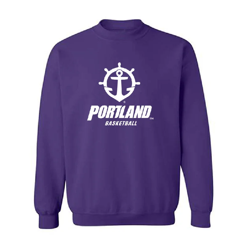 Portland - NCAA Women's Basketball : Emme Shearer - Crewneck Sweatshirt Hoodie with V-Neck Classic Versatile