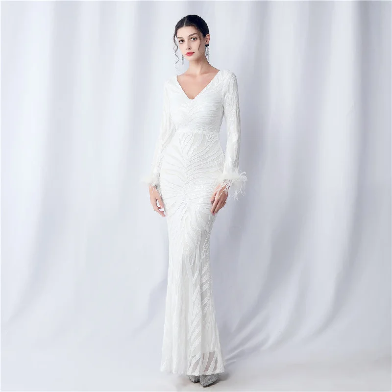 The Loretta Party Dress Tunics Wedding white