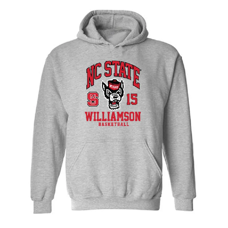 NC State - NCAA Women's Basketball : Lizzy Williamson - Hooded Sweatshirt Fashion Shersey Hoodie with Cuffed Sleeves Snug Secure NC State - NCAA Women's Basketball : Lizzy Williamson - Hooded Sweatshirt Fashion Shersey Hoodie with Cuffed Sleeves Snug Secure