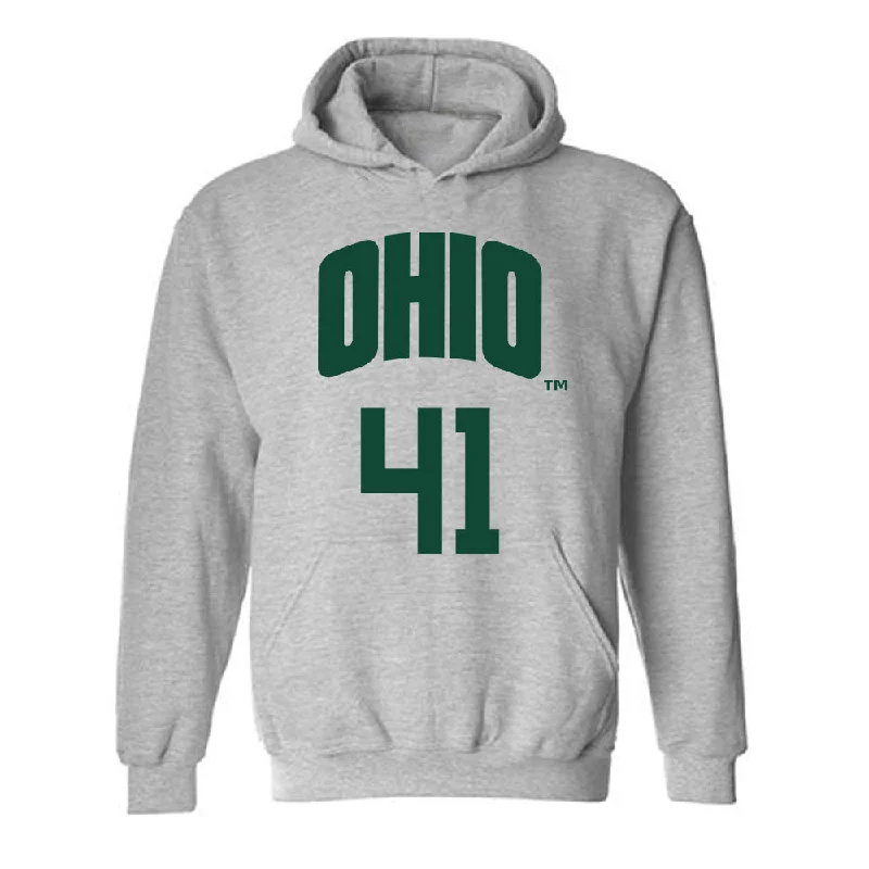 Ohio - NCAA Women's Basketball : Cassidy Lafler Hooded Sweatshirt Hoodie with Pastel Soft Subtle