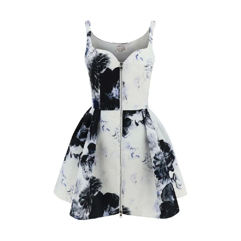 Alexander McQueen Dress Tunics Lace romantic