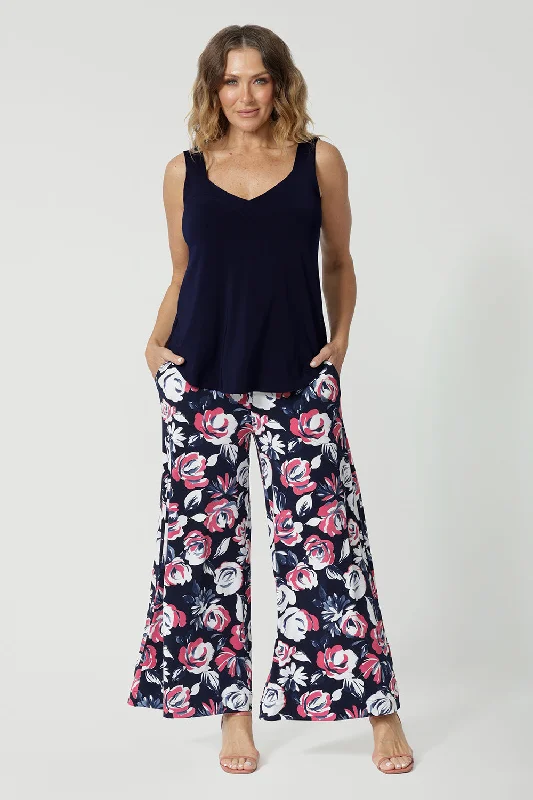 Presley Pant in Rosie Soft Stretch Pants