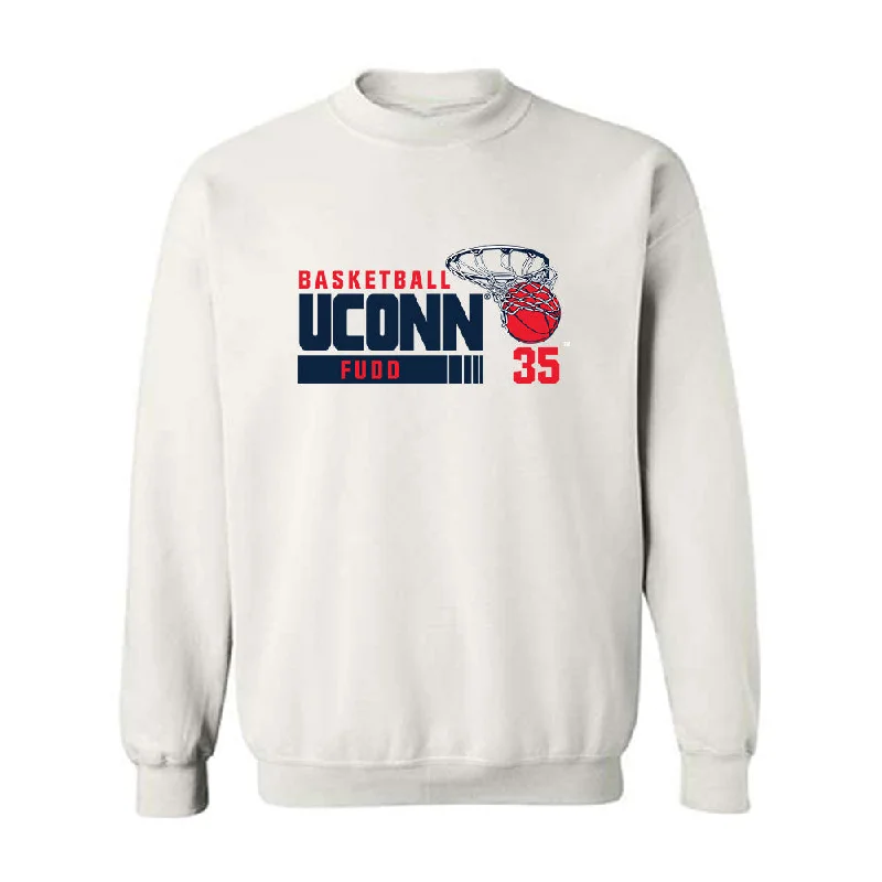 UConn - NCAA Women's Basketball : Azzi Fudd - Crewneck Sweatshirt Classic Fashion Shersey Hoodie with Hem Ribbing Snug Secure UConn - NCAA Women's Basketball : Azzi Fudd - Crewneck Sweatshirt Classic Fashion Shersey Hoodie with Hem Ribbing Snug Secure