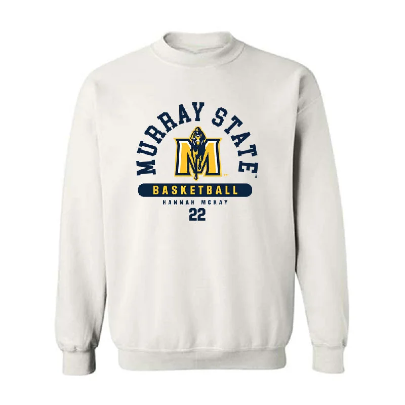 Murray State - NCAA Women's Basketball : Hannah McKay - Classic Fashion Shersey Sweatshirt Hoodie with Ribbed Cuffs Snug Fit Comfort Murray State - NCAA Women's Basketball : Hannah McKay - Classic Fashion Shersey Sweatshirt Hoodie with Ribbed Cuffs Snug Fit Comfort