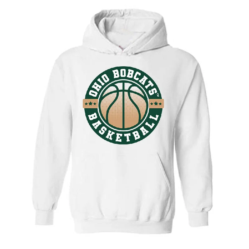 Ohio - NCAA Women's Basketball : Emma Barnett - Hooded Sweatshirt Sports Shersey Hoodie with Double Zipper Versatile Adjustable Ohio - NCAA Women's Basketball : Emma Barnett - Hooded Sweatshirt Sports Shersey Hoodie with Double Zipper Versatile Adjustable