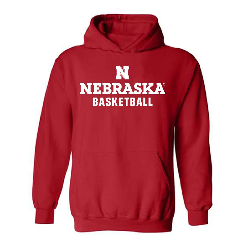 Nebraska - NCAA Women's Basketball : Jaz Shelley - Hooded Sweatshirt Classic Shersey Hoodie with Exposed Zipper Edgy Industrial Nebraska - NCAA Women's Basketball : Jaz Shelley - Hooded Sweatshirt Classic Shersey Hoodie with Exposed Zipper Edgy Industrial