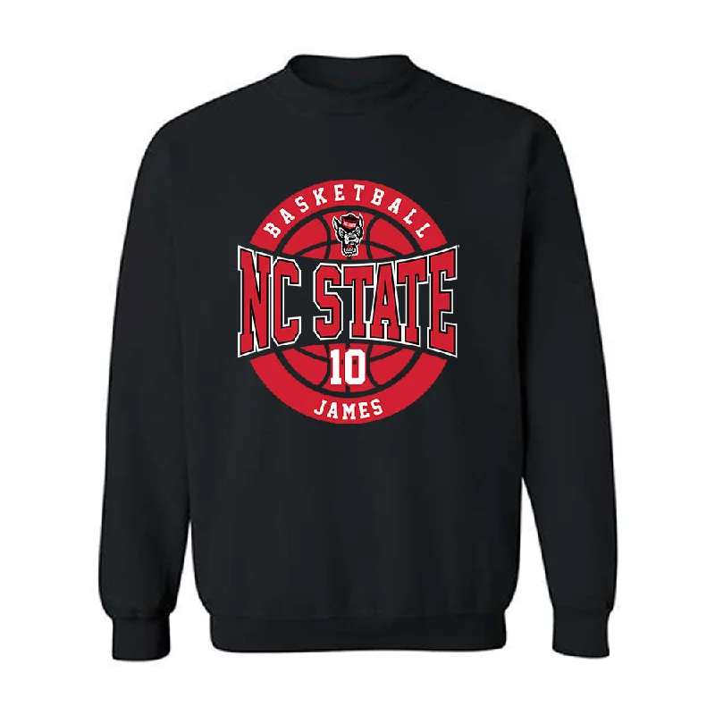 NC State - NCAA Women's Basketball : Aziaha James - Crewneck Sweatshirt Classic Fashion Shersey Hoodie with Ribbed Hem Stretchable Secure NC State - NCAA Women's Basketball : Aziaha James - Crewneck Sweatshirt Classic Fashion Shersey Hoodie with Ribbed Hem Stretchable Secure