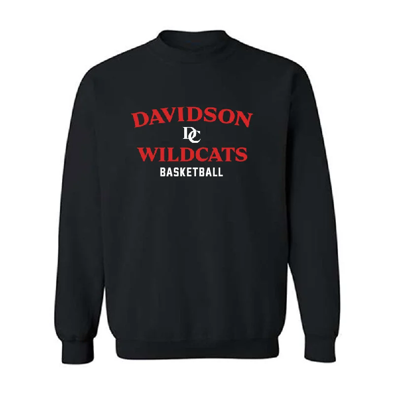 Davidson - NCAA Women's Basketball : Mallorie Haines - Crewneck Sweatshirt Classic Fashion Shersey Hoodie with Hem Fringe Bohemian Relaxed Davidson - NCAA Women's Basketball : Mallorie Haines - Crewneck Sweatshirt Classic Fashion Shersey Hoodie with Hem Fringe Bohemian Relaxed