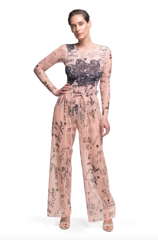 TATTOO BEACH PANTS one size, fits all Cozy Full-Length Pants