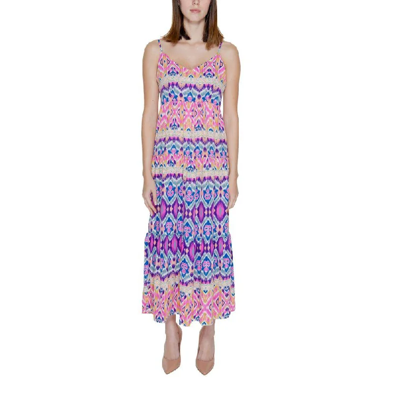 Only Multicolor Recycled Polyester Dress Tunics Versatile all-occasion