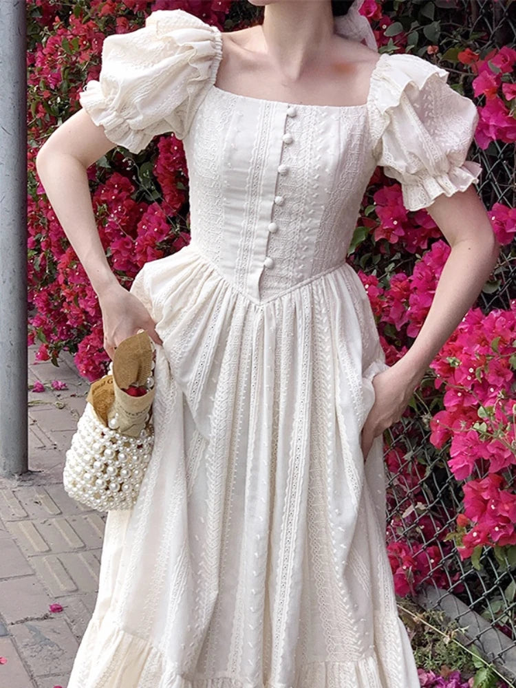 Yipinpay Summer French Vintage Fashion Midi Dress Office Lady Pure Color Elegant Dress Women Casual Short Sleeve Party Dress Slim Tunics Long Elegant Yipinpay Summer French Vintage Fashion Midi Dress Office Lady Pure Color Elegant Dress Women Casual Short Sleeve Party Dress Slim Tunics Long Elegant