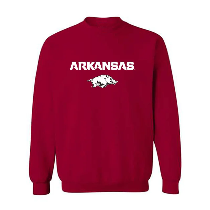 Arkansas - NCAA Women's Basketball : Jenna Lawrence - Crewneck Sweatshirt Classic Shersey Hoodie with Oversized Fit Loose Comfortable Arkansas - NCAA Women's Basketball : Jenna Lawrence - Crewneck Sweatshirt Classic Shersey Hoodie with Oversized Fit Loose Comfortable