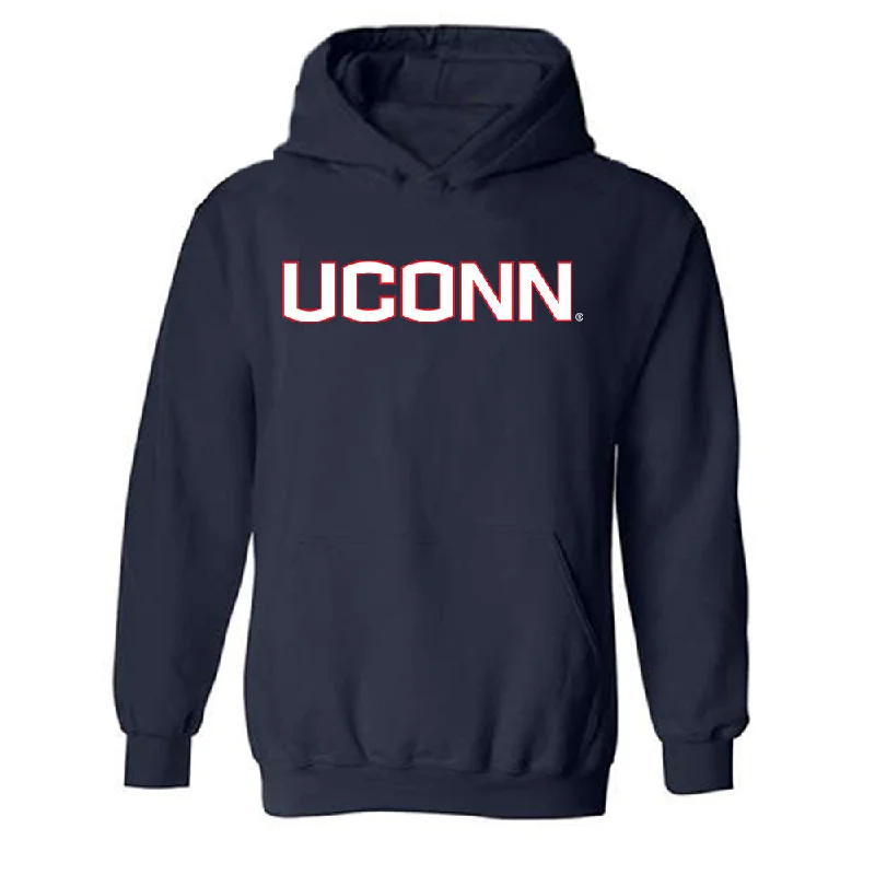 UConn - NCAA Women's Basketball : Kamorea Arnold - Hooded Sweatshirt Classic Shersey Hoodie with Hem Raw Edge Edgy Unfinished UConn - NCAA Women's Basketball : Kamorea Arnold - Hooded Sweatshirt Classic Shersey Hoodie with Hem Raw Edge Edgy Unfinished