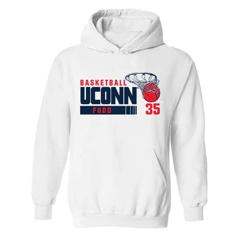 UConn - NCAA Women's Basketball : Azzi Fudd - Hooded Sweatshirt Classic Fashion Shersey Hoodie with Hem Drawcord Adjustable Customizable UConn - NCAA Women's Basketball : Azzi Fudd - Hooded Sweatshirt Classic Fashion Shersey Hoodie with Hem Drawcord Adjustable Customizable