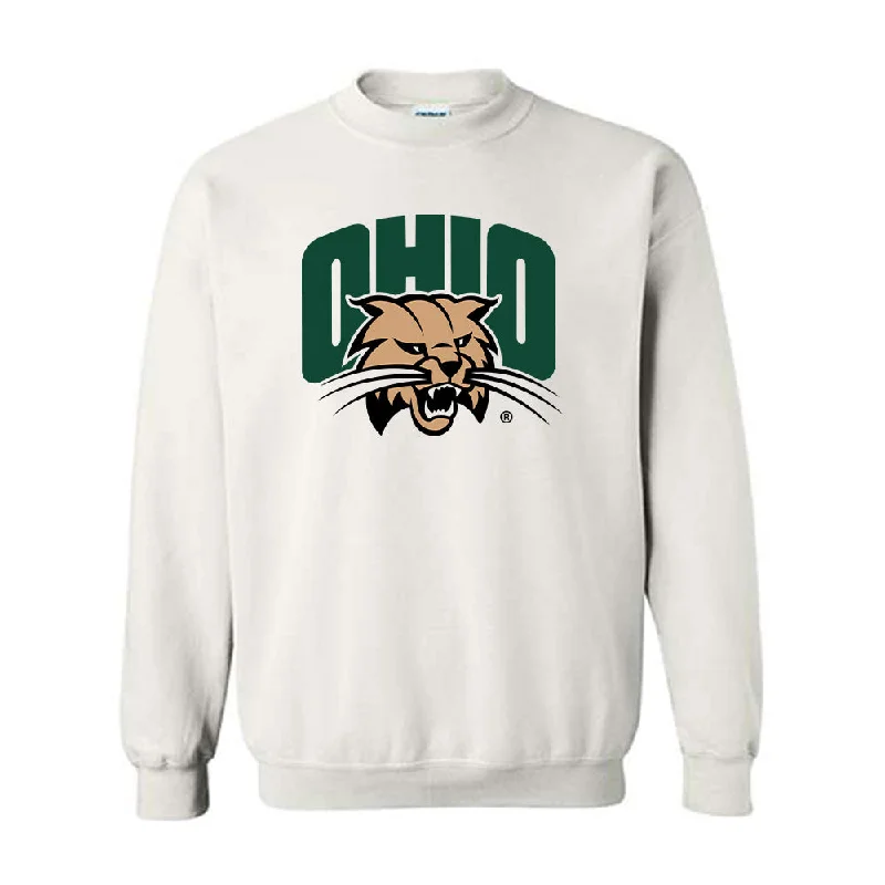 Ohio - NCAA Women's Basketball : Cassidy Lafler Sweatshirt Hoodie with Raw Hem Edgy Unfinished
