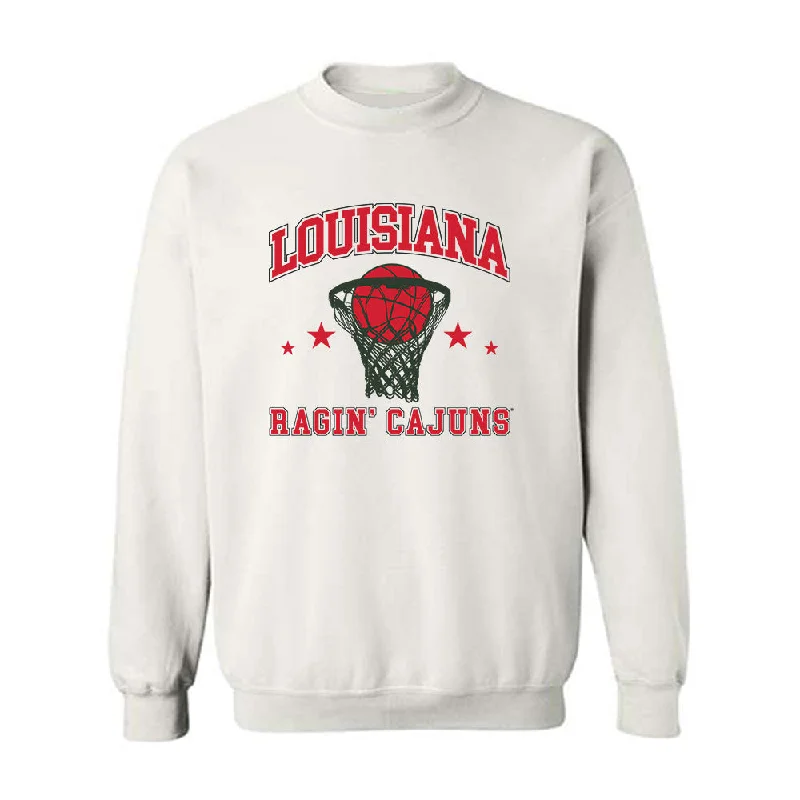 Louisiana - NCAA Women's Basketball : Alicia Blanton Crewneck Sweatshirt Hoodie with Lace Feminine Delicate Louisiana - NCAA Women's Basketball : Alicia Blanton Crewneck Sweatshirt Hoodie with Lace Feminine Delicate