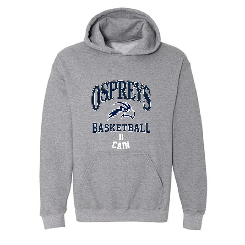 UNF - NCAA Women's Basketball : Kyla Cain - Hooded Sweatshirt Classic Fashion Shersey Hoodie with Back Slit Movement Comfort UNF - NCAA Women's Basketball : Kyla Cain - Hooded Sweatshirt Classic Fashion Shersey Hoodie with Back Slit Movement Comfort