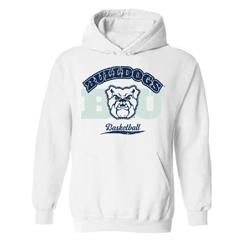 Butler - NCAA Women's Basketball : Jordan Meulemans - Hooded Sweatshirt Classic Fashion Shersey Hoodie with Hem Detail Decorative Unique Butler - NCAA Women's Basketball : Jordan Meulemans - Hooded Sweatshirt Classic Fashion Shersey Hoodie with Hem Detail Decorative Unique