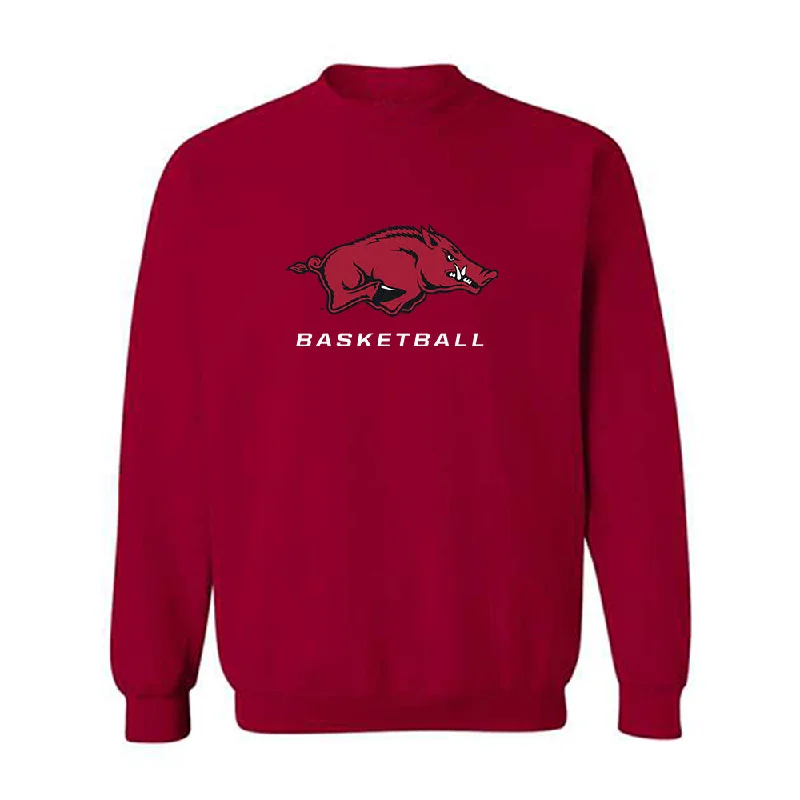 Arkansas - NCAA Women's Basketball : Jenna Lawrence - Crewneck Sweatshirt Classic Shersey Hoodie with Metallic Shiny Futuristic Arkansas - NCAA Women's Basketball : Jenna Lawrence - Crewneck Sweatshirt Classic Shersey Hoodie with Metallic Shiny Futuristic