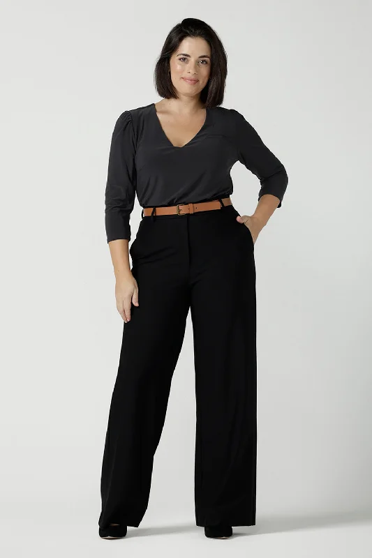 Kade Tailored Pant in Black Chic Checkered Pants