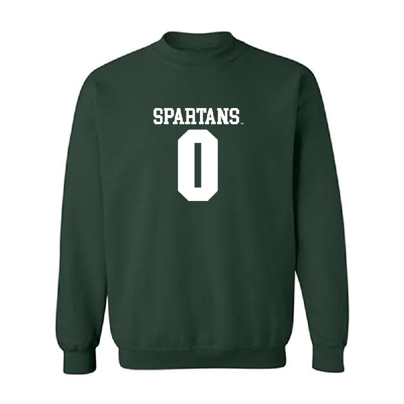Michigan State - NCAA Women's Basketball : Damiya Hagemann - Crewneck Sweatshirt Classic Shersey Hoodie with Magnetic Closure Innovative Modern Michigan State - NCAA Women's Basketball : Damiya Hagemann - Crewneck Sweatshirt Classic Shersey Hoodie with Magnetic Closure Innovative Modern