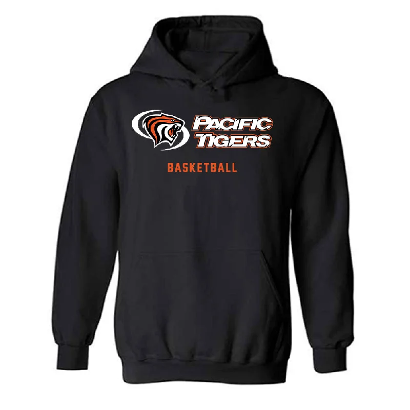 Pacific - NCAA Women's Basketball : Kenlee Durrill - Classic Shersey Hooded Sweatshirt Hoodie with Velcro Closure Adjustable Secure