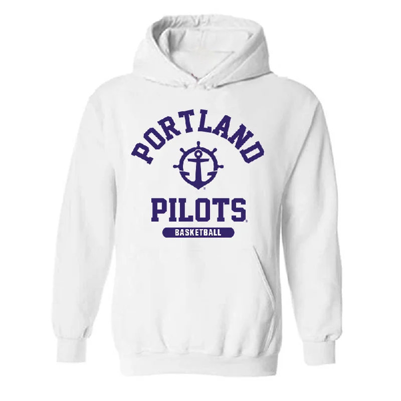 Portland - NCAA Women's Basketball : Emme Shearer - Hooded Sweatshirt Hoodie with Cuffed Sleeves Snug Secure
