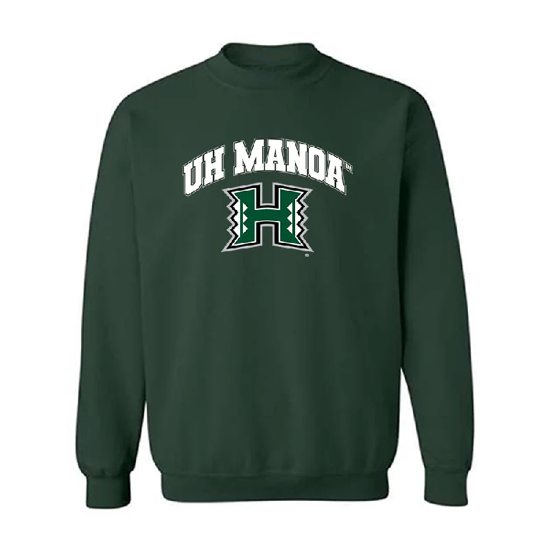 Hawaii - NCAA Women's Basketball : MeiLani McBee - Crewneck Sweatshirt Classic Shersey Hoodie with Velcro Closure Adjustable Secure Hawaii - NCAA Women's Basketball : MeiLani McBee - Crewneck Sweatshirt Classic Shersey Hoodie with Velcro Closure Adjustable Secure