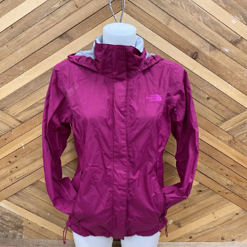 The North Face - Women's Rain Jacket - MSRP $140: Pink-women-MD Elasticated Jacket Padded Jacket Insulated Jacket