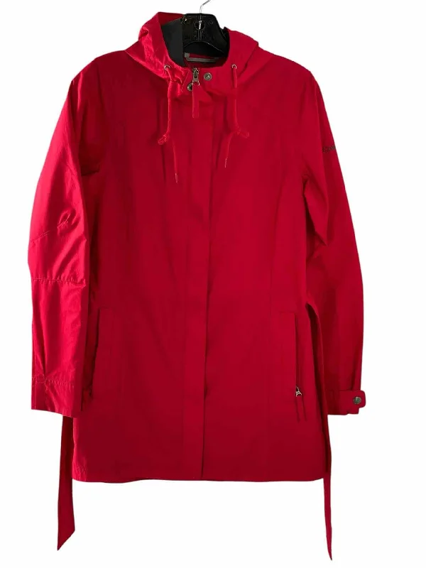 Columbia Size XS Red Jacket (Outdoor) Embroidered Jacket Appliqued Jacket Beaded Jacket