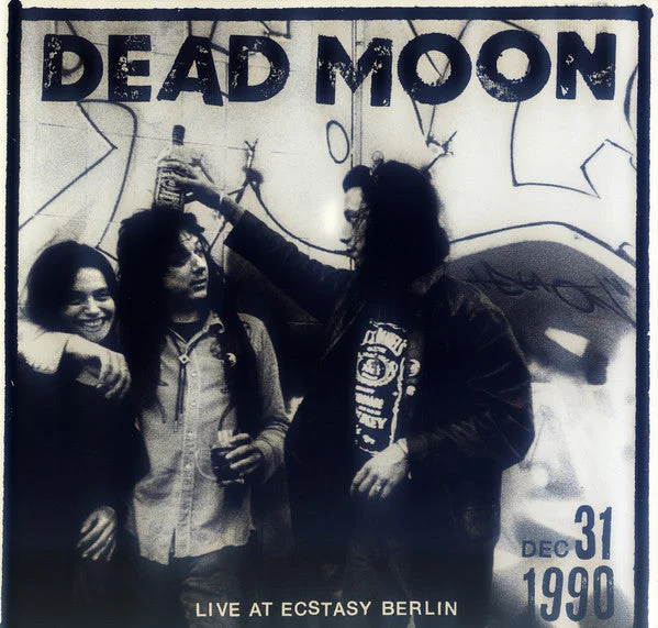 Dead Moon - Live at Ecstasy Berlin  [MARKED DOWN: DAMAGED JACKET 2xLP IMPORT] - New LP Print Jacket Jacquard Jacket Patchwork Jacket