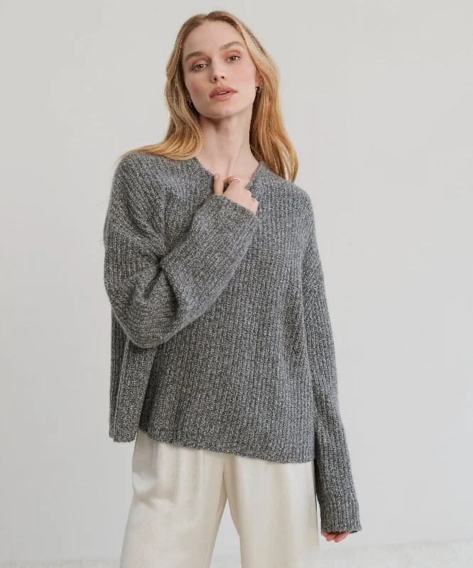 Ranch Fisherman Sweater Fitted Loose Oversized