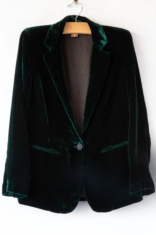 Vikelo Velvet Jacket Snapped Jacket Toggled Jacket Drawstring Jacket