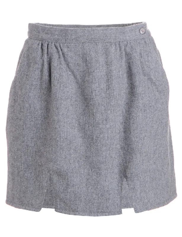 Label Dionne Split Front Skirt elastic waist skirt