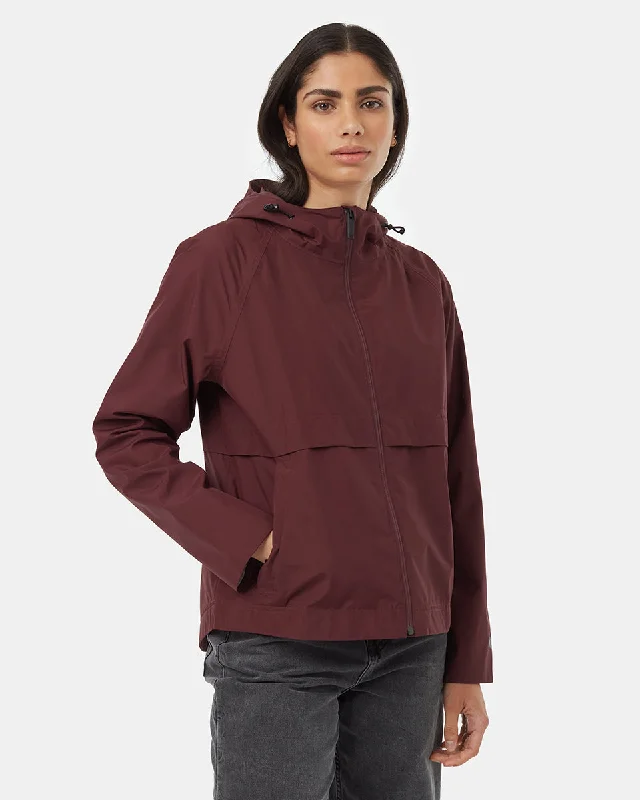 Nimbus Short Rain Jacket Hooded Jacket Caped Jacket Shawl Collar Jacket