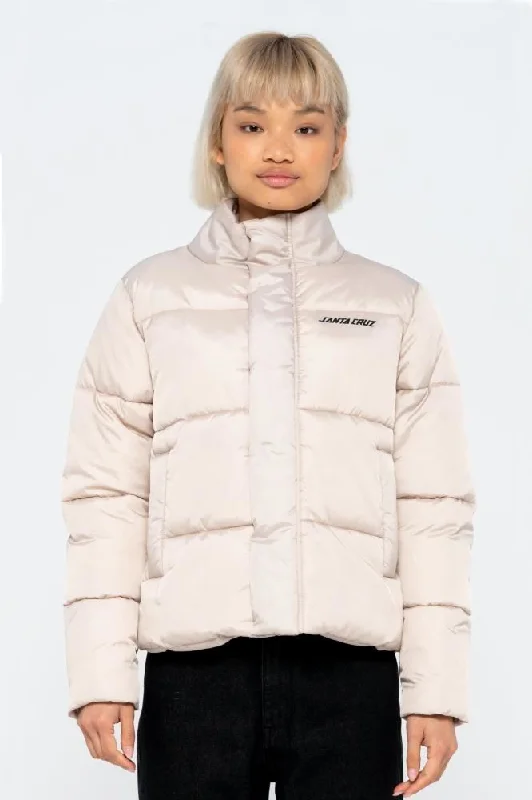 Santa Cruz Womens Jacket Mallow Jacket - Silver Appliqued Jacket Beaded Jacket Sequined Jacket
