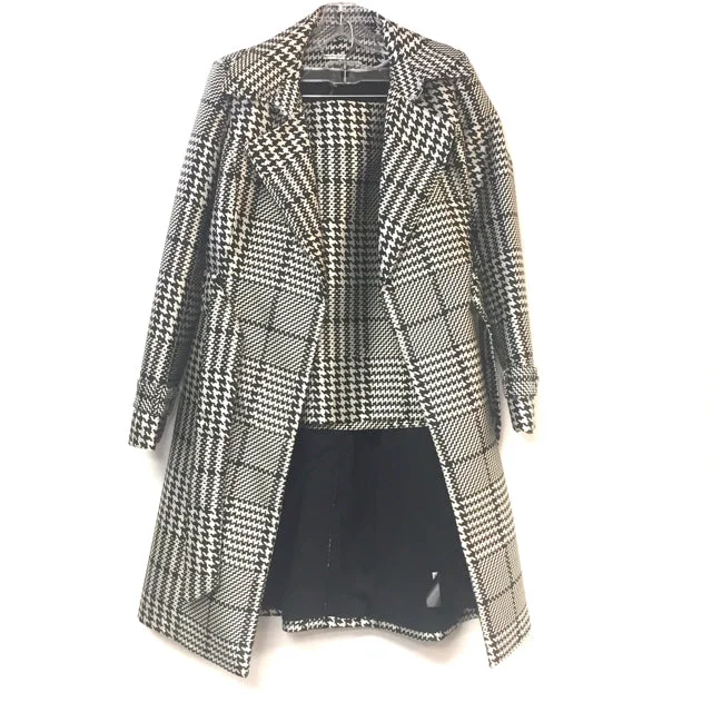 White House Black Market Size XS-S Houndstooth Pencil-Knee Skirt chiffon skirt delicate